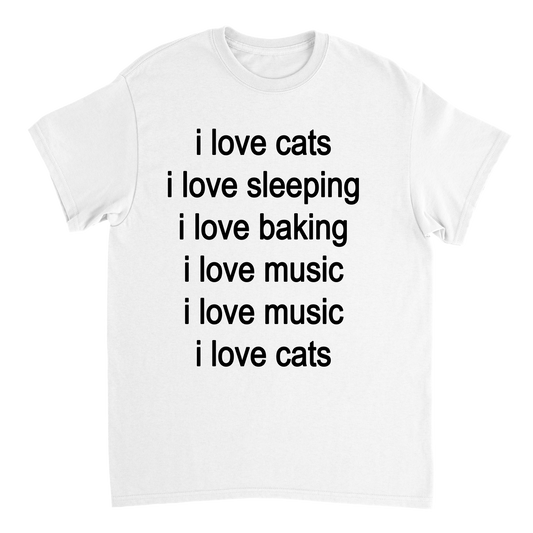 i love T-shirt
